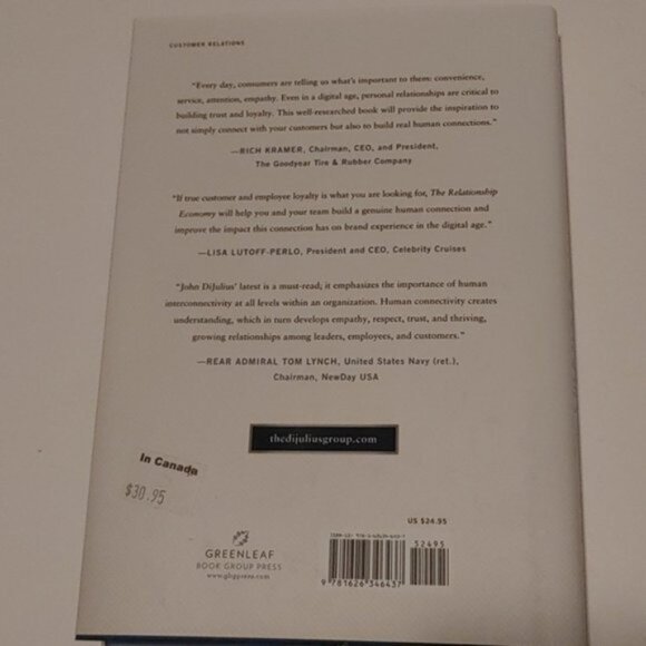 The Relationship Economy adult non fiction book by John R. DiJulius - Picture 6 of 6